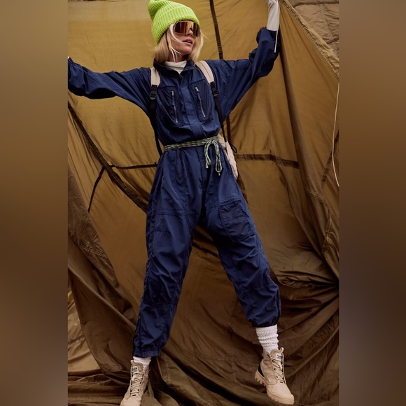 Free People Pants - NWT! FP Free People Movement Heritage Boiler Suit Sz XS
